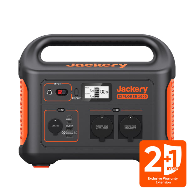 Jackery Explorer 1000 Power Station Portatile