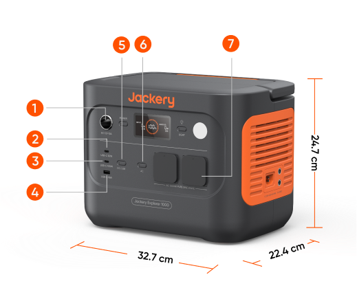 Jackery Explorer 1000 v2 Power Station Portatile