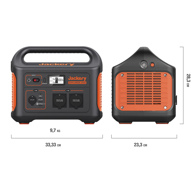 Jackery Explorer 1000 Power Station Portatile