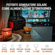 Jackery Generatore solare 500 (Explorer 500 + SolarSaga 100W)